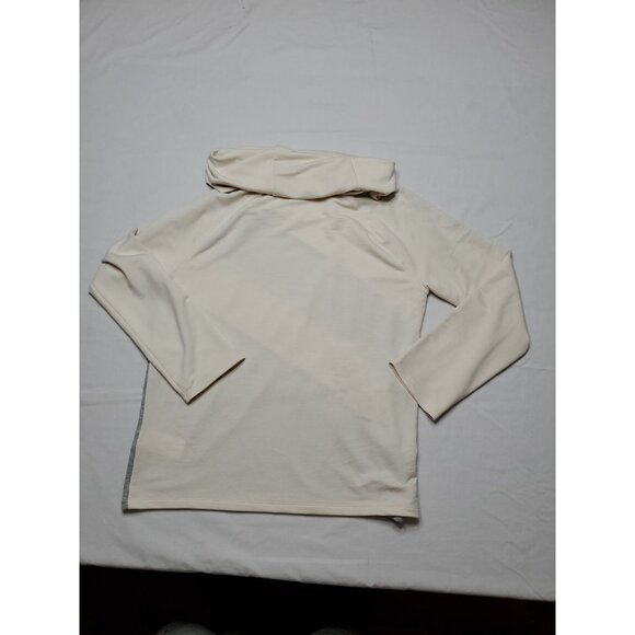 Lauren Ralph Lauren Womens Cowl Neck Size Medium Active Color Block Sweatshirt - Picture 8 of 9